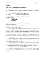 Tiểu luận quản trị chiến lược  chiến lược thâm nhập sản phẩm vinamit sang nhật