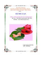 TÌM HIỂU BÁNH KẸO TRUYỀN THỐNG - SẢN PHẨM KẸO DỪA