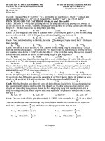 Đề thi thử - 2014 - Môn Vật lý - Trường THPT Chuyên Lương Thế Vinh - Đồng Nai