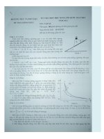 Đề thi học sinh giỏi quốc gia 2011-2012 Ngày thứ nhất môn Vật lý