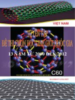 13 năm đề thi học sinh giỏi quốc gia môn lí 2000-2012