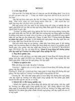 Quản lý hoạt động bồi dưỡng giảng viên dạy nghề tại Trường Cao đẳng nghề công nghiệp Hà Nội