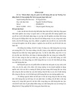 Hoàn thiện công tác quản trị chất lượng đào tạo tại Trường Cao đẳng Kinh tế Công nghiệp Hà Nội trong giai đoạn hiện nay
