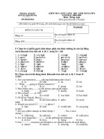 đề tham khảo ôn thi hsg tiếng anh 8, test 63