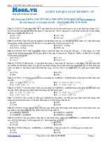 50 Câu hỏi trắc nghiệm Quy luật men đen Phần 1
