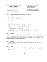 Đề thi học sinh giỏi môn ngữ văn 6 quận tân bình năm học 2012 - 2013