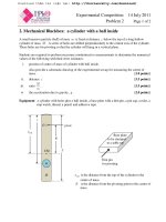 Đề bài và lời giải kì thi HSG quốc tế IPhO 2011 - Thái Lan môn vật lý (1)