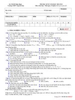 Đề hoá học lớp 10 - ôn thi kiểm tra, thi học sinh giỏi sưu tầm tham khảo (90)