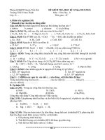 Hoá học 8 - đề kiểm tra, thi học kỳ, sưu tầm thi học sinh giỏi tham khảo ôn thi (72)