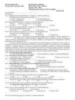 Trường THPT Trần Quốc Tuấn MÔN TIẾNG ANH - KHỐI 12