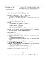 đề thi thử tốt nghiệp thpt toán 2014, đề thi số 7