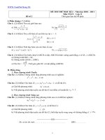 đề ôn tập hk2 toán 11, đề số 23