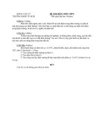 Đề thi một số môn - Khoa Vật lý ĐHSP (8)