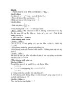 đề thi thử tốt nghiệp môn toán trường thpt bắc sơn (lạng sơn),đề số 1