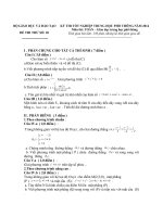 đề thi thử tốt nghiệp thpt toán 2014, đề thi số 10