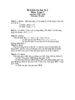 đề thi hk 2 toán 7, số 1