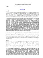 Tổng hợp các bài luận tiếng anh hay