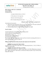 Đề thi thử Đại học môn Ngữ Văn Đợt 4 Tháng 5 năm 2014, trường THPT Chuyên Phan Bội Châu, Nghệ An