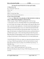 Phân tích và các giải pháp cải thiện tình hình tài chính tại công ty TNHH Thương Mại Dịch Vụ TID Việt Nam