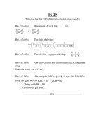 đề tham khảo thi hsg môn toán lớp 7, đề số 29