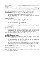 thi thử tn môn toán số 5