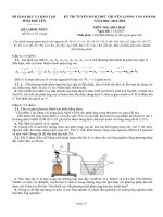 Đề hoá học lớp 10 - ôn thi kiểm tra, thi học sinh giỏi sưu tầm tham khảo (81)