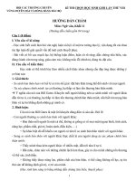 đáp án chính thức kì thi học sinh giỏi các trường chuyên khu vực duyên hải và đồng bằng bắc bộ năm 2015 môn văn  khối 11 của trường chuyên