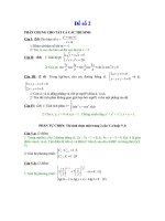 thi thử đại học môn toán số 2