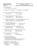 Đề hoá học lớp 10 - ôn thi kiểm tra, thi học sinh giỏi sưu tầm tham khảo (93)