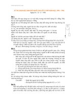 Đề thi HSGQG Vật lí THPT 1995 môn Vật lý