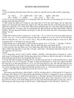 Đề hoá học lớp 10 - ôn thi kiểm tra, thi học sinh giỏi sưu tầm tham khảo (10)