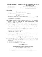 ĐỀ THI CHỌN HSG MÔN TOÁN LỚP 10 THPT NĂM HỌC 20122013