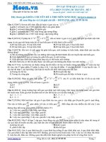 Đề 5 Tính quy luật của hiện tượng di truyền