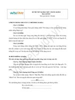Đề thi thử Đại học môn Lịch Sử Đợt 1 Tháng 6 năm 2014, trường THPT Chu Văn An, Hà Nội