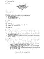 Đề thi cuối học phần môn Quang học ĐHSP TPHCM (8)