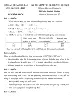 Đề hoá học lớp 10 - ôn thi kiểm tra, thi học sinh giỏi sưu tầm tham khảo (30)