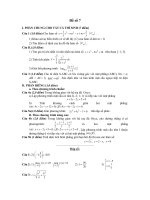 đề thi thử đh môn toán năm 2013, đề số 7