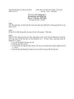 Đề thi một số môn - Khoa Vật lý ĐHSP (19)