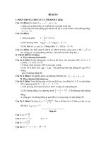 đề thi thử đh môn toán năm 2013, đề số 14