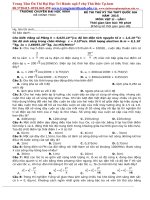 bộ đề ôn thi đh môn lý, đề  19