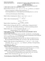 Đề thi thử Đại học môn Toán năm 2013 lần 03 trường THPT Đào Duy Từ,Thanh Hóa