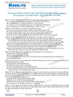 Bài 3 Chọn giống bằng công nghệ tế bào