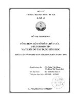 Tổng hợp một số dẫn chất của 5  fluoroisatin và thăm dò tác dụng sinh học