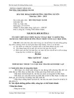 Bài tập diễn đàn trên mạng chủ đề Lịch sử 6: Thời kỳ Bắc thuộc