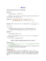 thi thử đại học toán số 4