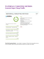 Waterfall Target Method REVIEW and GIANT 21600 bonuses