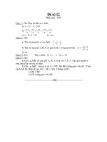 đề tham khảo thi hsg môn toán lớp 7, đề số 12