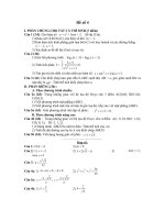 đề thi thử đh môn toán năm 2013, đề số 4