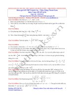 Đề thi thử đại học môn Toán năm 2015 (10)