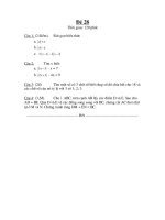 đề tham khảo thi hsg môn toán lớp 7, đề số 28